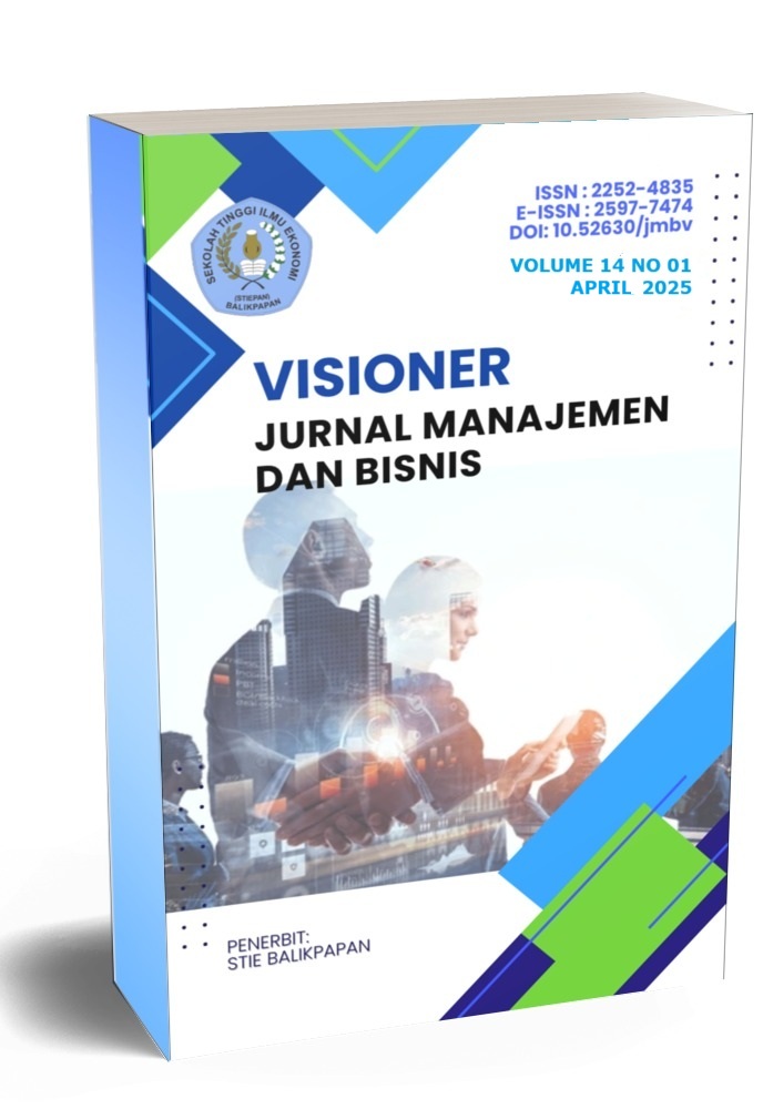 View Vol. 14 No. 01 (2025): VISIONER: JURNAL MANAJEMEN DAN BISNIS